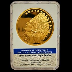 1907 Indian Head Eagle Proof